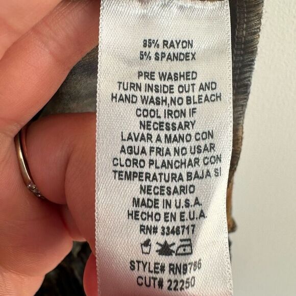 T Party Women’s Western Multicolor Stretch Asymmetric Fringe Elastic High Waiste - Picture 7 of 11